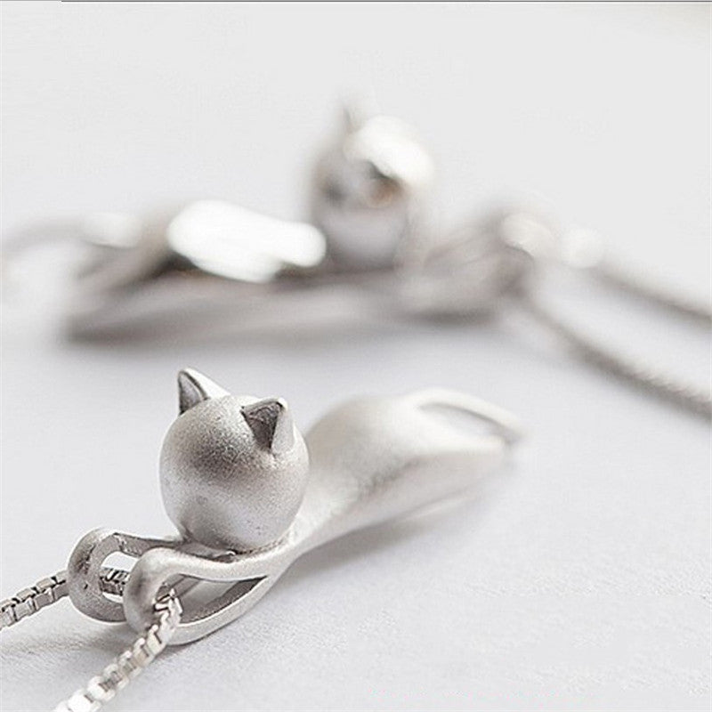 Cute Cat Pendant Necklace
