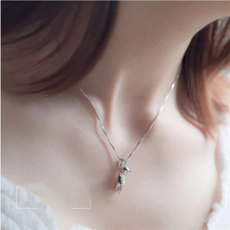 Cute Cat Pendant Necklace