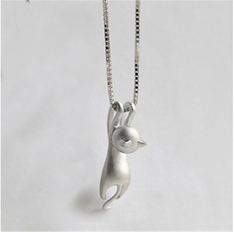 Cute Cat Pendant Necklace
