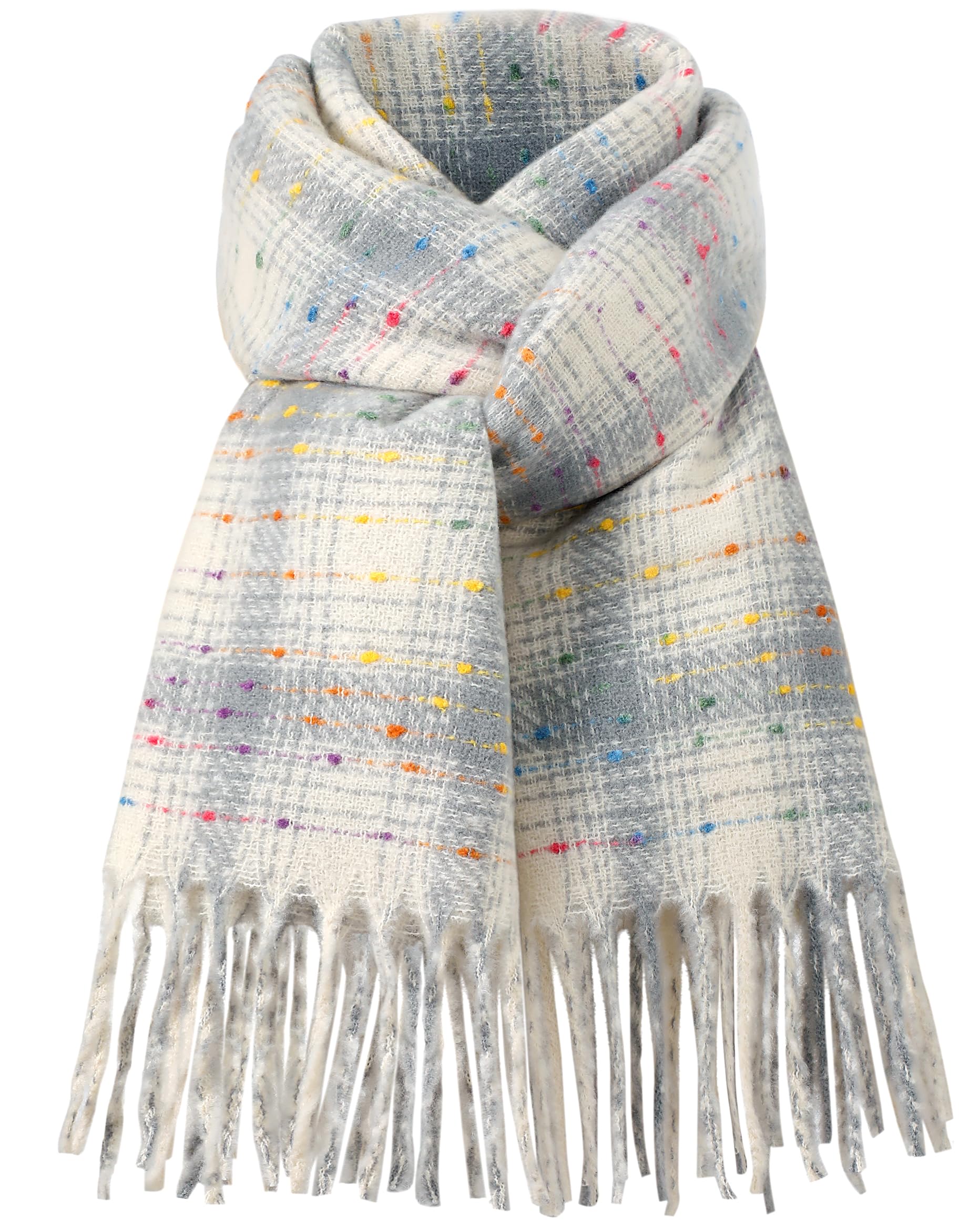 Loiyadn Scarf for Women Winter - Premium Blanket Scarf for Women, Cozy Fashion Scarves Winter Accessory 78.7"x24.8"